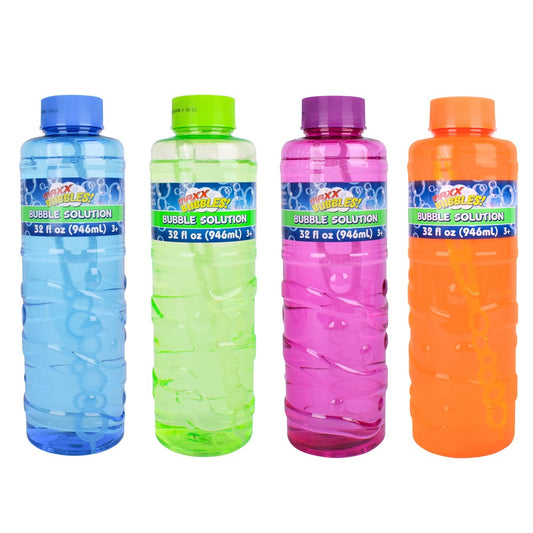 MAXX BUBBLES - PET REFILL BOTTLE (LARGE: 32 OZ.)