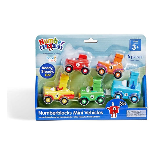 Numberblocks® Mini Vehicles, Set of 5