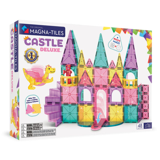 Magnatiles ~ Castle Deluxe™ 48 Piece Set