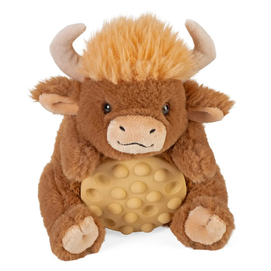 Poppykins Mini Highland Cow - 7.5" ~ Wild Republic