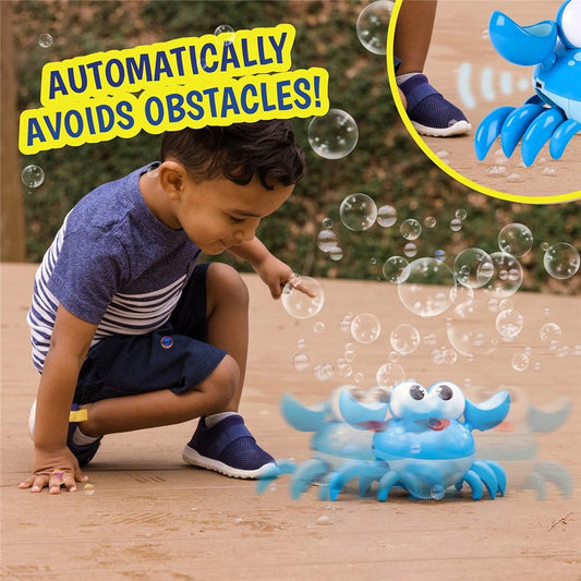 MAXX BUBBLES - DANCING CRAB BUBBLER (BLUE)