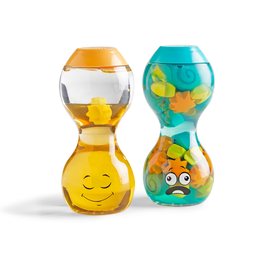 Express Your Feelings® Sensory Bottles, Opposites: Overwhelmed and Calm