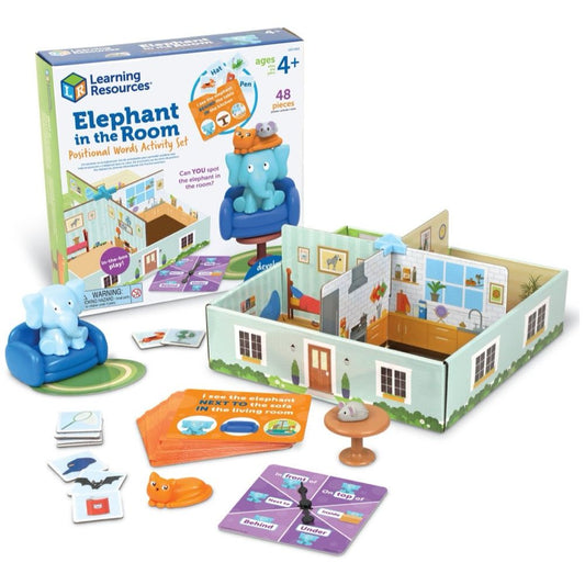 Elephant In The Room ~ Positional Word Activity
