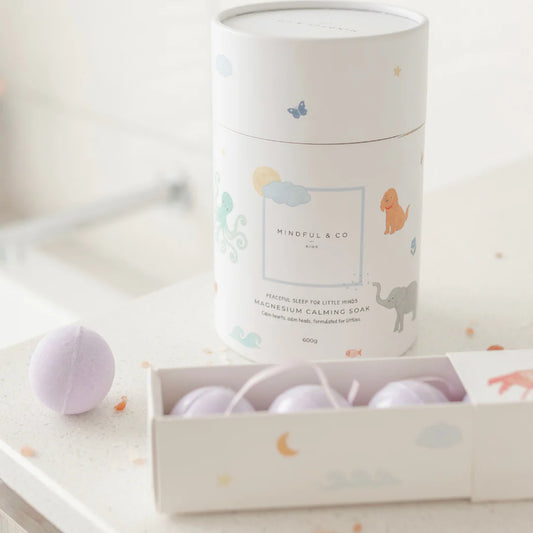 SWEET DREAM DROPS: LAVENDER & MAGNESIUM BATH BOMBS