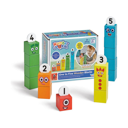 Numberblocks® One to Five Wooden Blocks