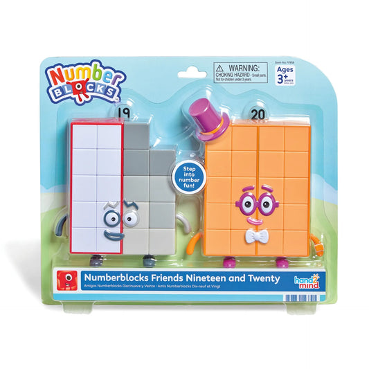 Numberblocks® Friends Nineteen and Twenty Figure Pack