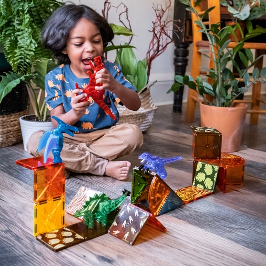 Magnatiles ~ Dino World 40 Piece Set