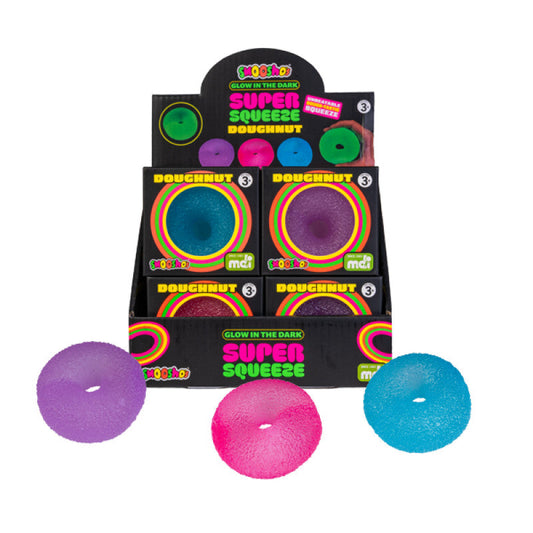 Super Squeeze Glow-in-the-dark Doughnut