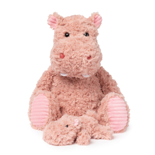 Mini & Me Weighted Plush - Hippo Hugs ~ 1.8kg