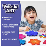 Poke-in Art: Flower Bouquet | Mess-Free Art for Kids
