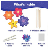 Poke-in Art: Flower Bouquet | Mess-Free Art for Kids