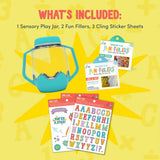 DIY Sensory Jar Gift Set - ABC