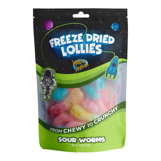 Freeze Dried Sour Worms