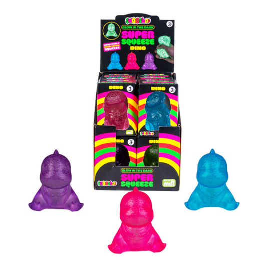 Smoosho's Super Squeeze Glow-in-the-dark Dino