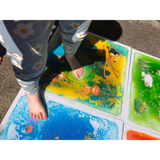 Animal Kingdom Large Liquid Floor Tiles ~ 4 pack