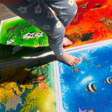 Animal Kingdom Large Liquid Floor Tiles ~ 4 pack