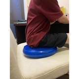 TACTILE WOBBLE CUSHION WITH CANVAS STORAGE BAG