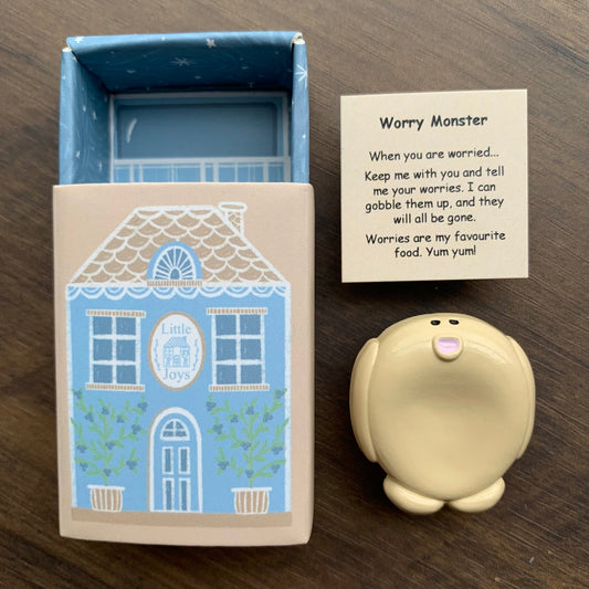 Worry Monster Metal Worry Stone