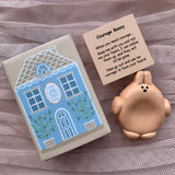 Courage Bunny Metal Worry Stone