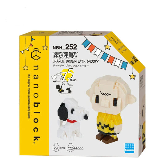 PEANUTS - CHARLIE BROWN WITH SNOOPY Nanoblocks
