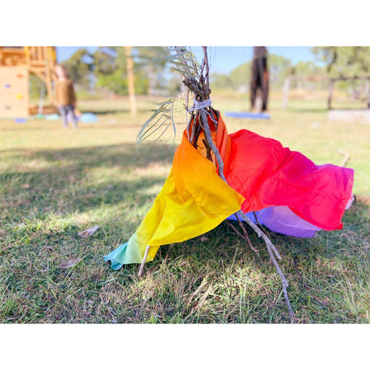 Rainbow Play Silk ~ Play Silkies