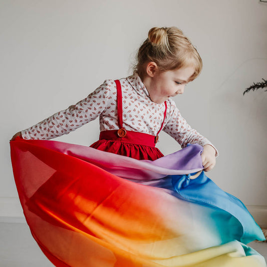 Rainbow Play Silk ~ Play Silkies