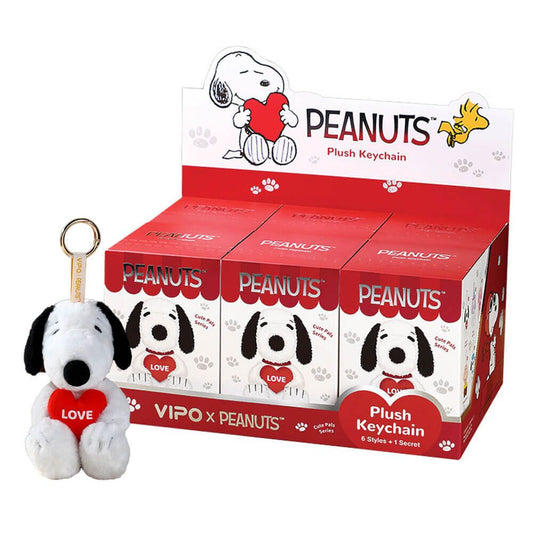 BLIND BOX: PEANUTS PLUSH KEYCHAIN