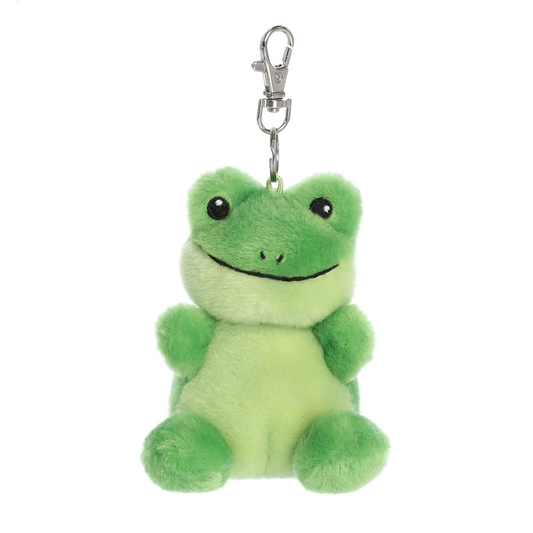 Palm Pal Clip On Key Ring ~ Ribbits Frog