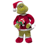 Animated Singing/Dancing Grinch Small Side Stepper 32cm