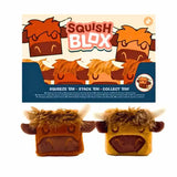 Highland Coo Cow Memory Foam Plush Squeezy Toy