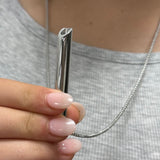 Breath Tool 304 grade Stainless Steel - Mindful Breathing Unisex Necklace