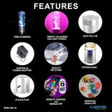 Sensory Bubble Tube with fish ~ 180cm