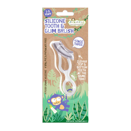 Jack N Jill Silicone Tooth & Gum Brush Stage 3