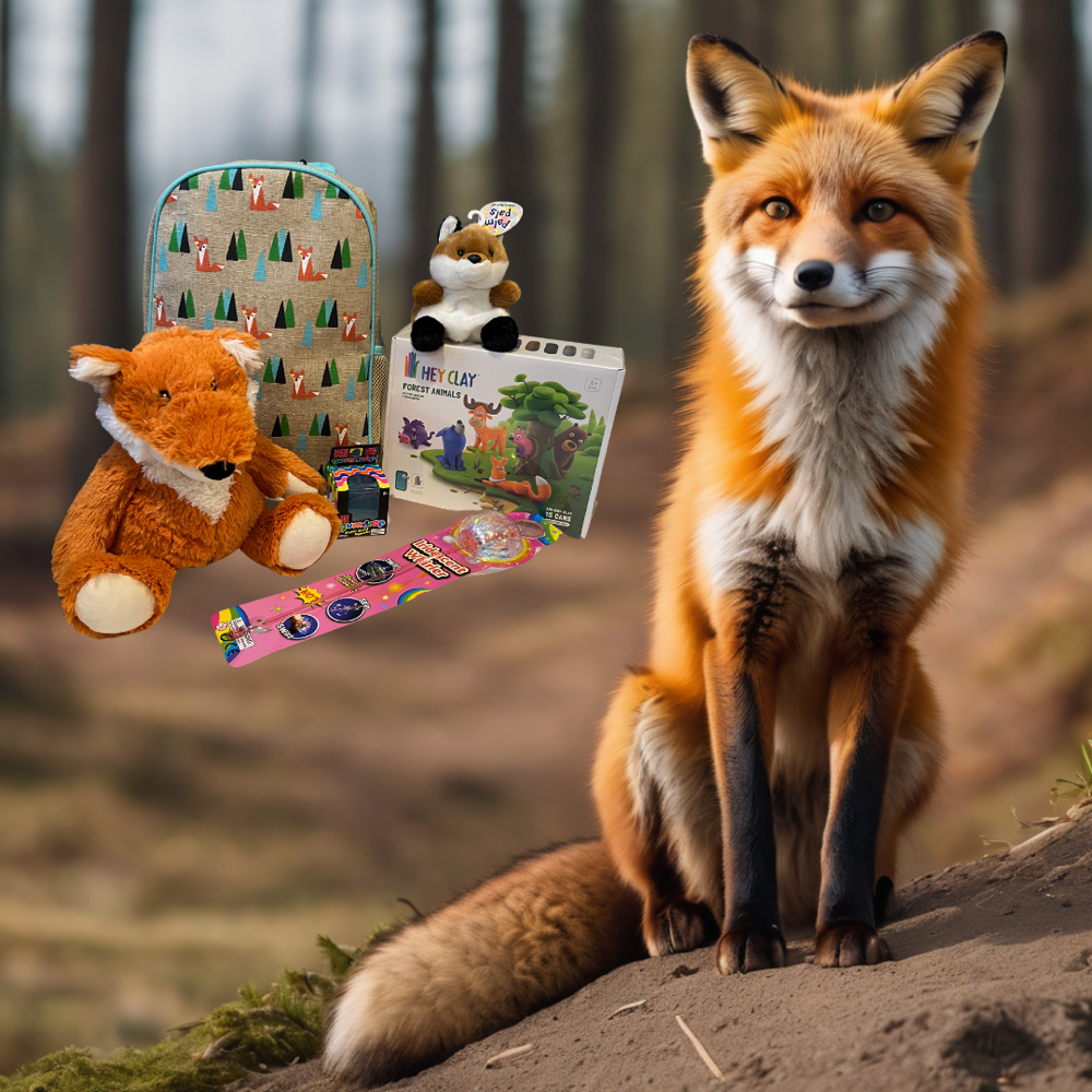 Small Fox Backpack Bundle The Sensory Poodle