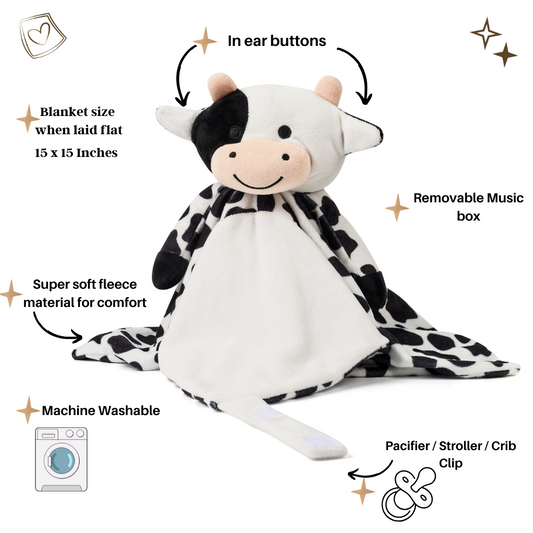 Lylah the Cow ~ Music and White Noise Comforter