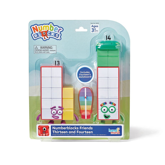 Numberblocks™ Friends Thirteen and Fourteen Figure Pack