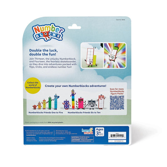 Numberblocks™ Friends Thirteen and Fourteen Figure Pack
