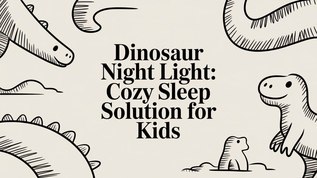 Dinosaur Night Light: Cozy Sleep Solution for Kids