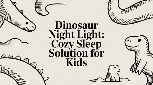 Dinosaur Night Light: Cozy Sleep Solution for Kids