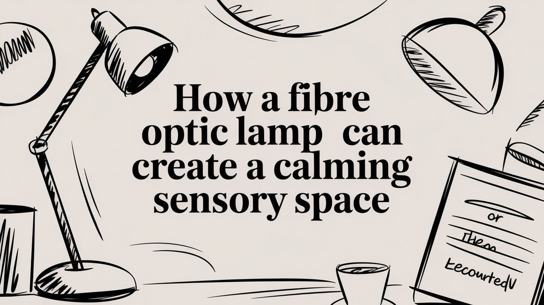 How a Fibre Optic Lamp Can Create a Calming Sensory Space
