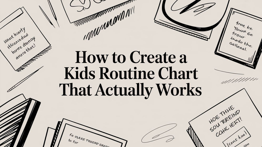 How to Create a Kids Routine Chart That Actually Works