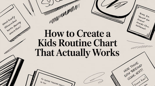 How to Create a Kids Routine Chart That Actually Works
