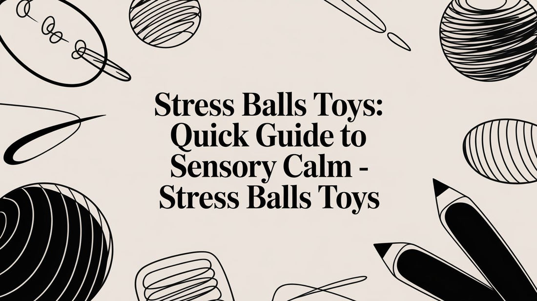 Stress Balls Toys: Quick Guide to Sensory Calm