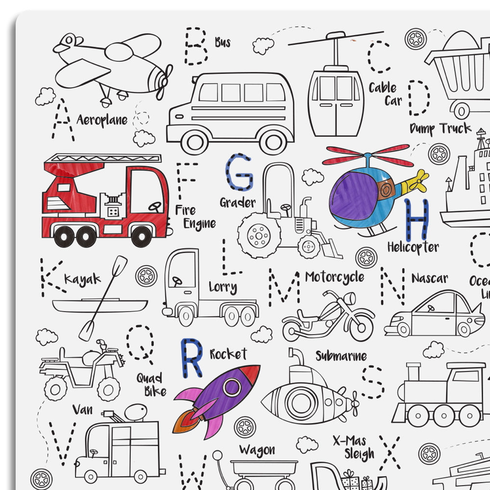 Hey Doodle ~ Reusable Silicon Activity Mats ~ Various