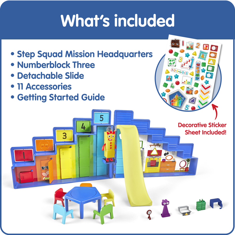 Numberblocks® Step Squad Headquarters Playset