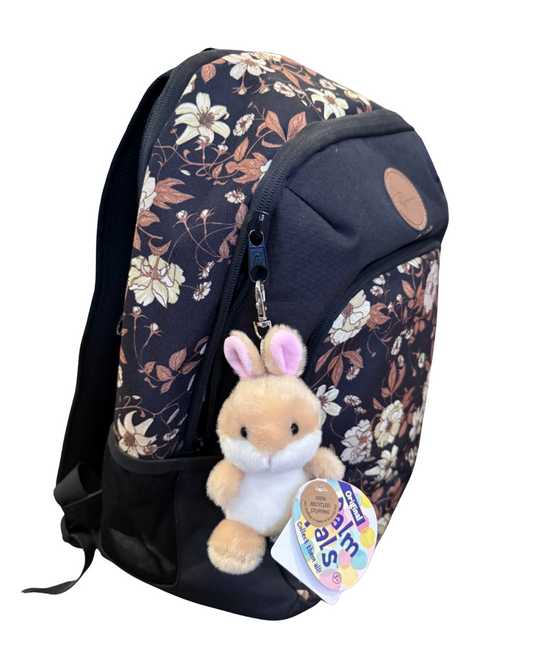 Palm Pal Clip On Keyring ~ Ella Bunny