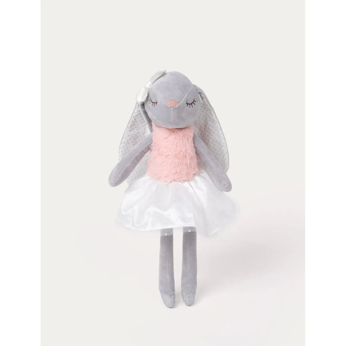 Long Ear Grey Ballerina Bunny