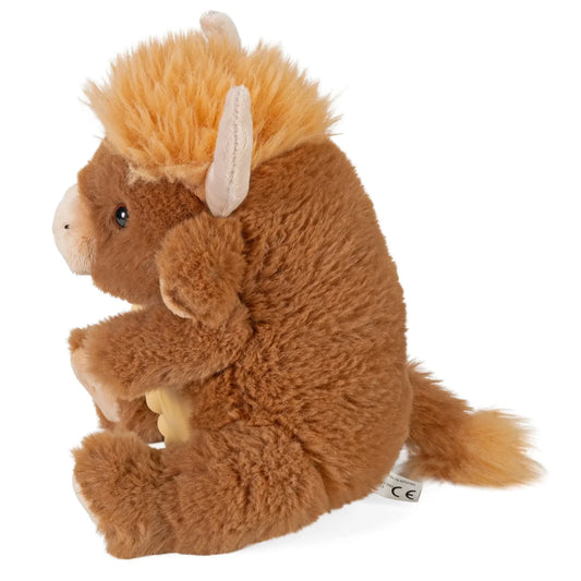 Poppykins Mini Highland Cow - 7.5" ~ Wild Republic