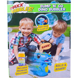 MAXX BUBBLES - BUMP 'N' GO DINO BUBBLER (BLUE)