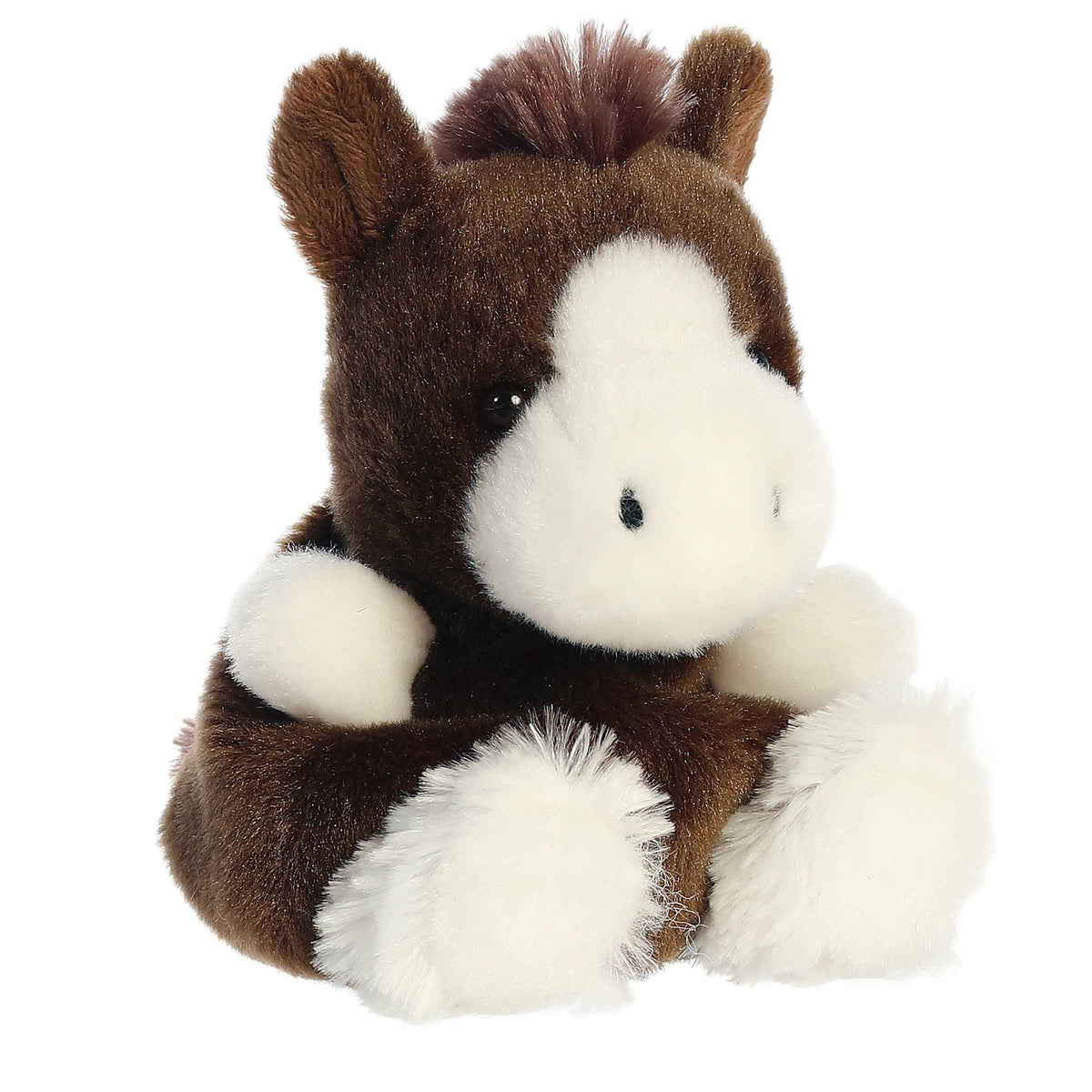 Palm Pals ~ Mini Bean Bag Friends ~ Darius Clydesdale horse